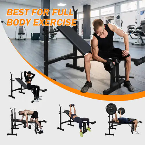 Weightlifting Bench With Squat